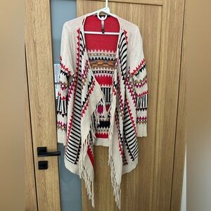 Tribal Pattern Cardigan